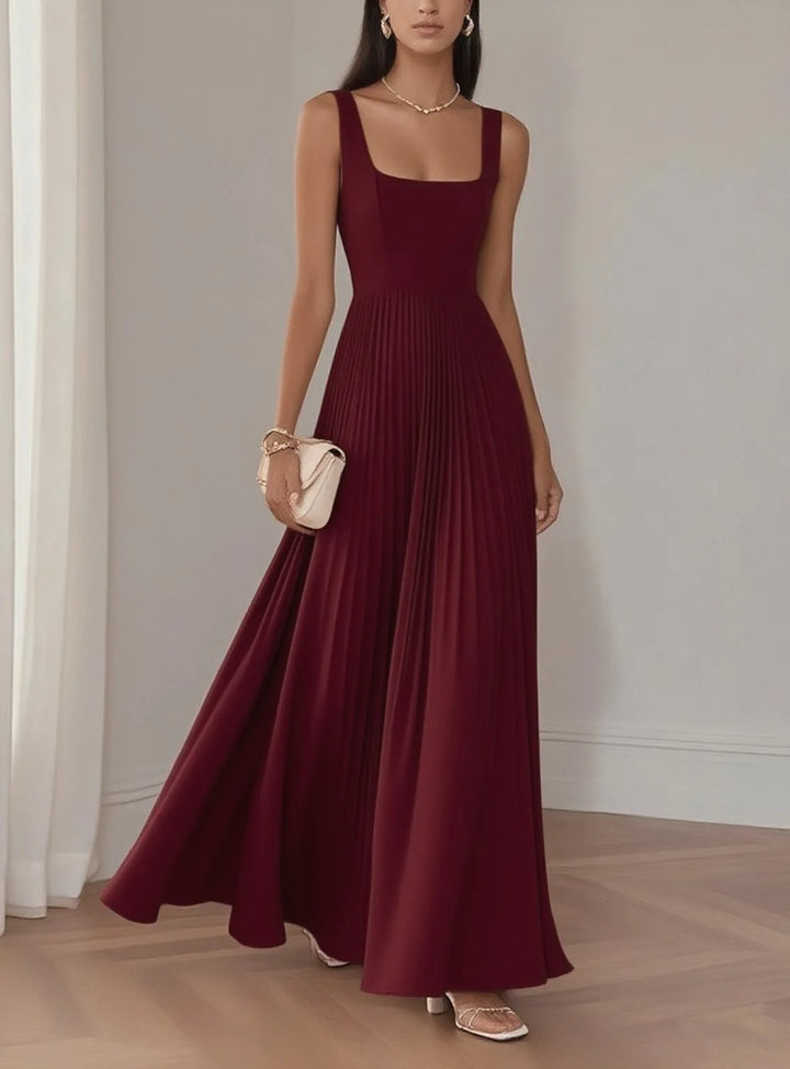 Celestine Pleated Wedding Guest Dress