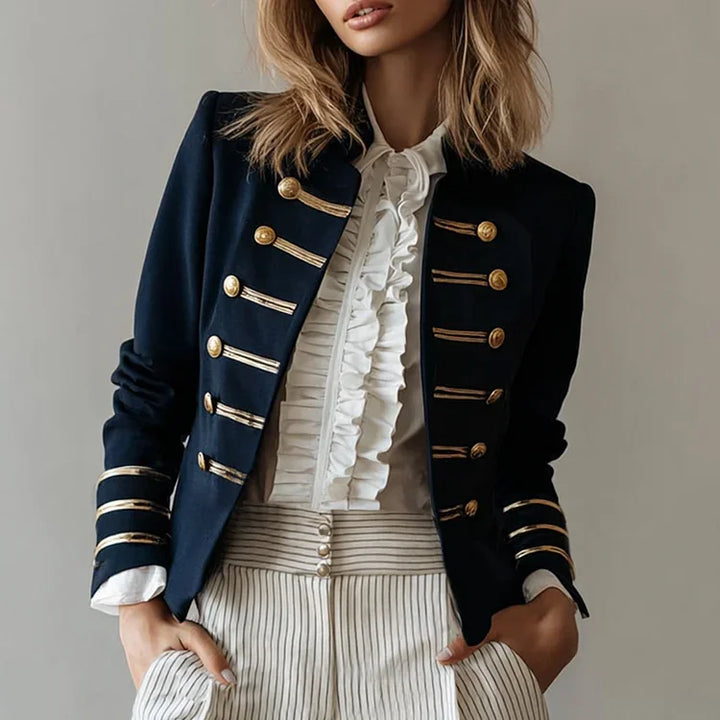Camille Tailored Military Jacket.