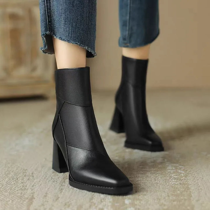 Meredith Leather Ankle Boots