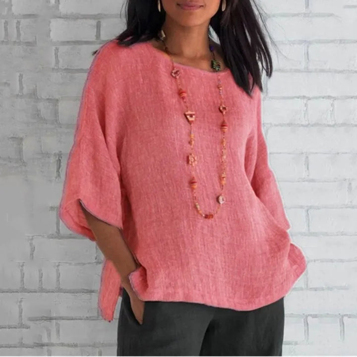 Maren Relaxed Cotton Blouse