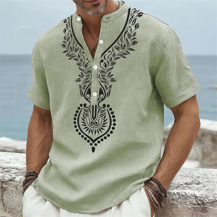 Easton Short Sleeve Linen Shirt