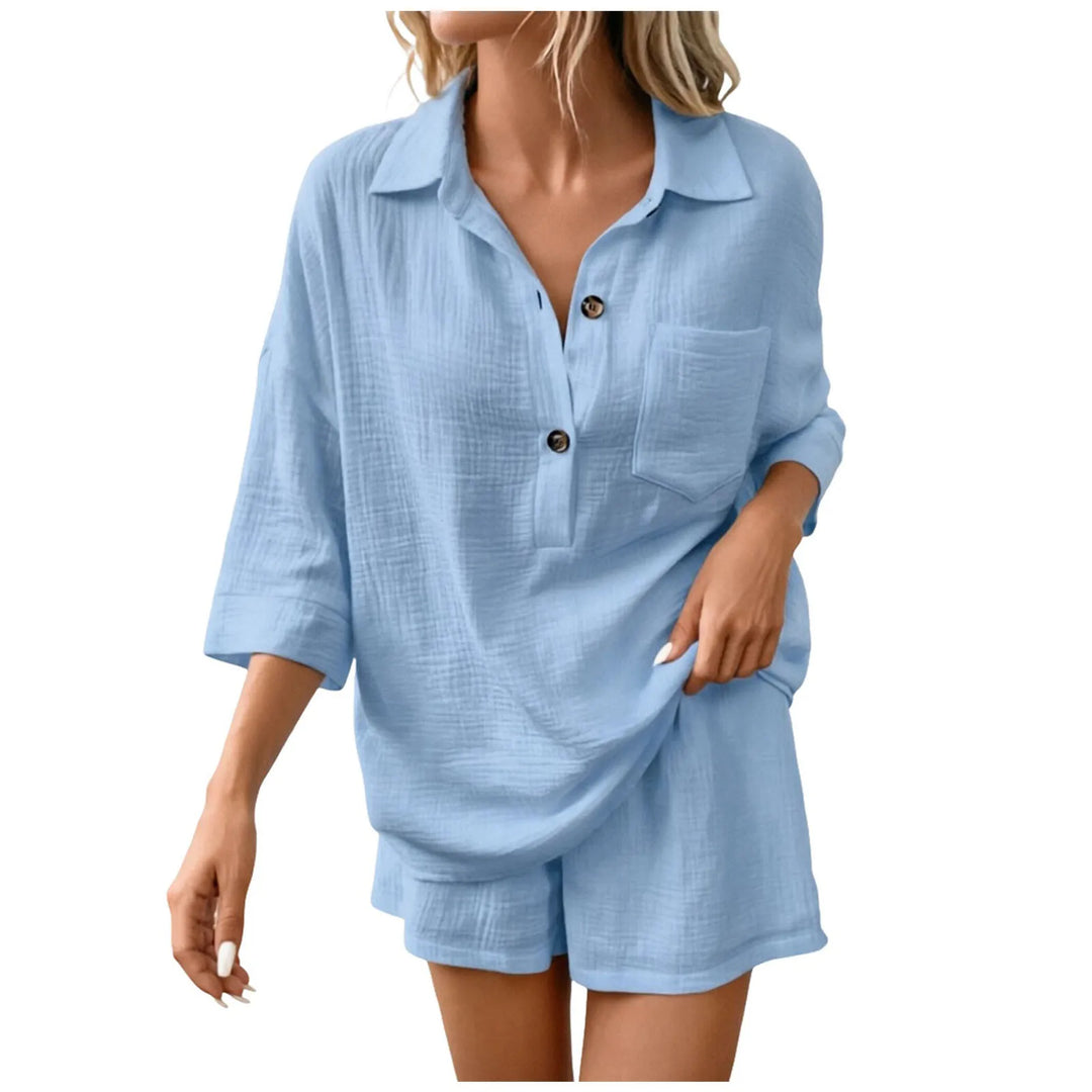 Bethany Breathable Linen Set