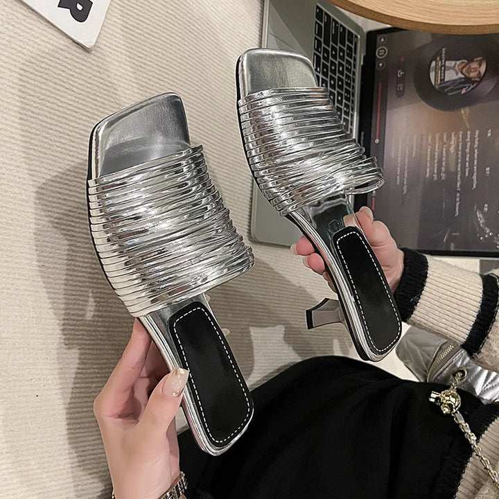 Selene Elegant Slip On Sandals
