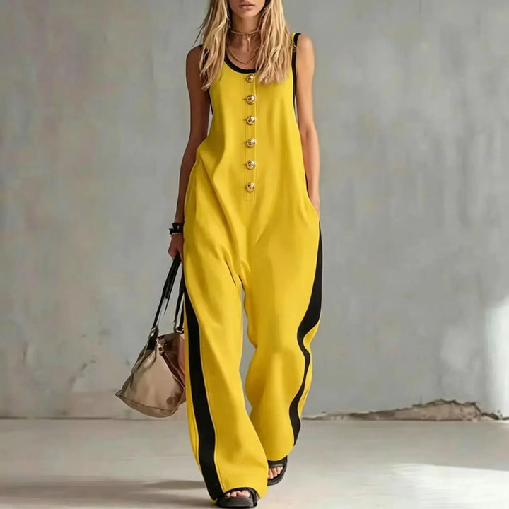 Elodie Sophisticated Wide Leg Jumpsuit