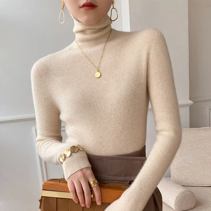 Orlena Cashmere Turtleneck