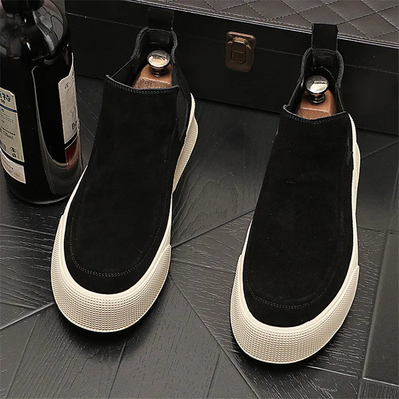 Matteo Suede Chelsea Boot