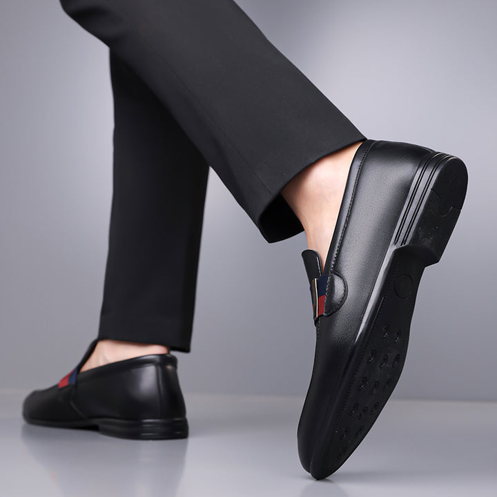 Wellington Leather Slip On Wedding Shoes