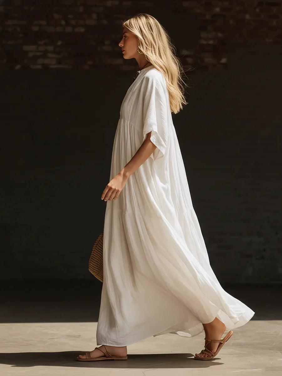 Rosalina Flowy Relaxed Maxi Dress