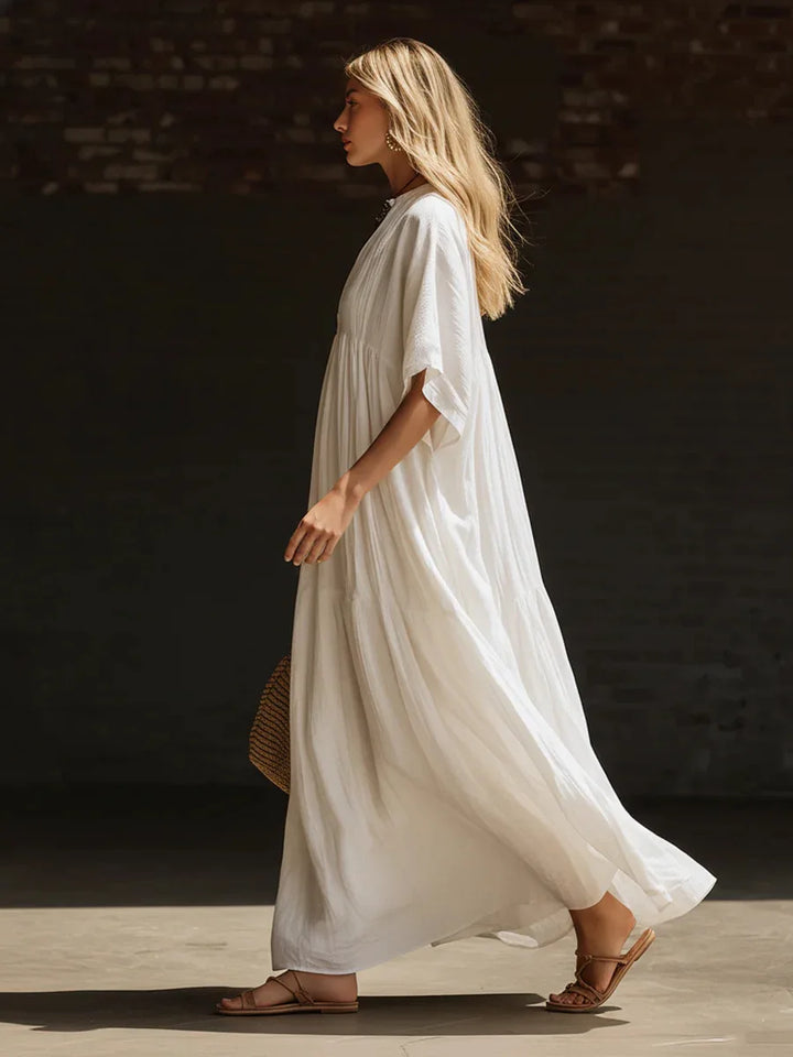 Rosalina Flowy Relaxed Maxi Dress