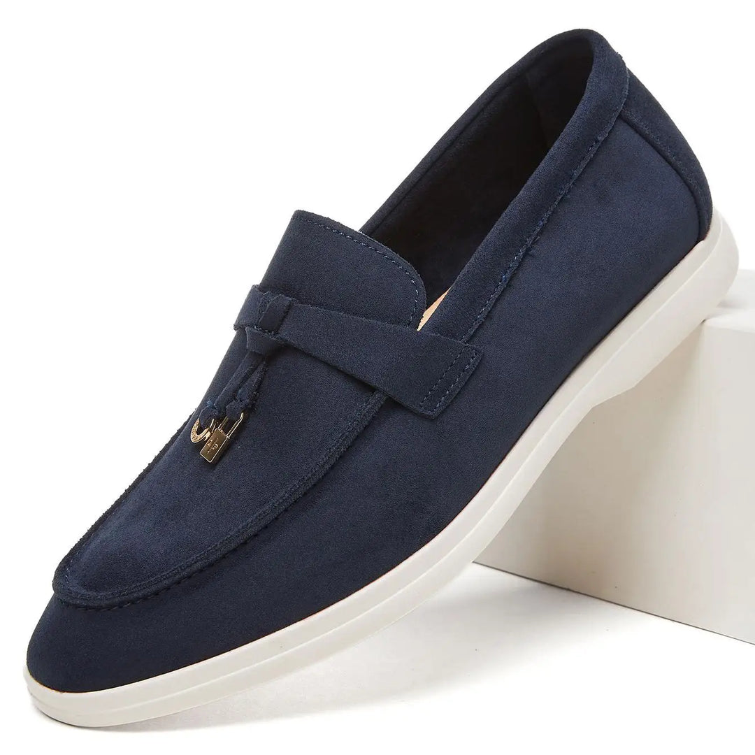 Harrison Suede Tassel Loafers