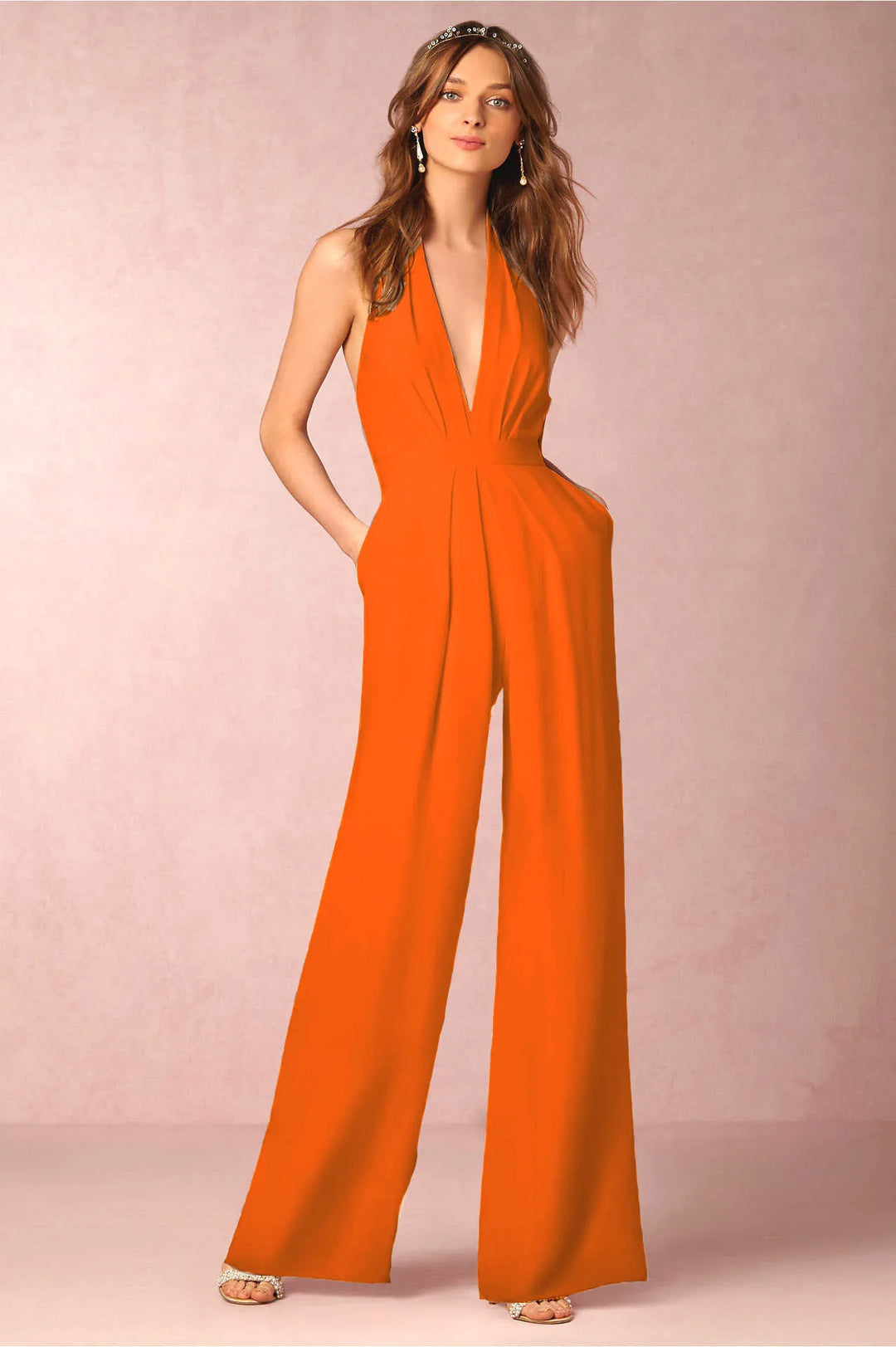 Orvella Wide Leg Jumpsuit