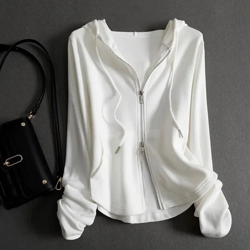 Clarissa Zip Hoodie Jacket