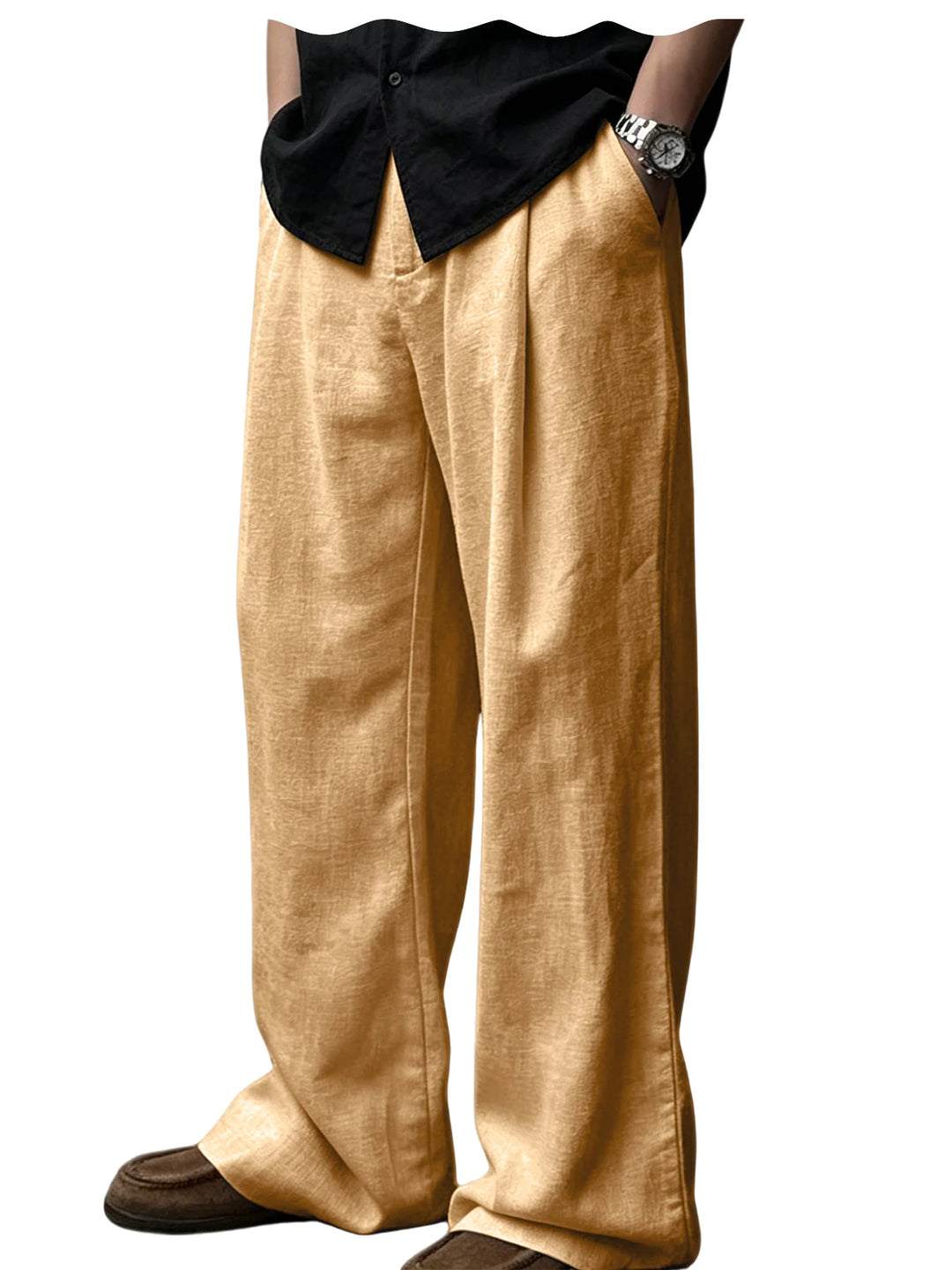Asher Relaxed Wide Leg Pants