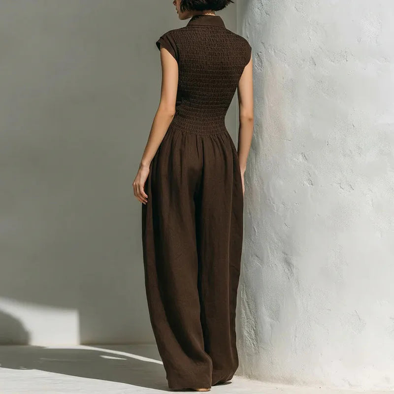 Briar Comfortable Wide Leg Jumpsuit