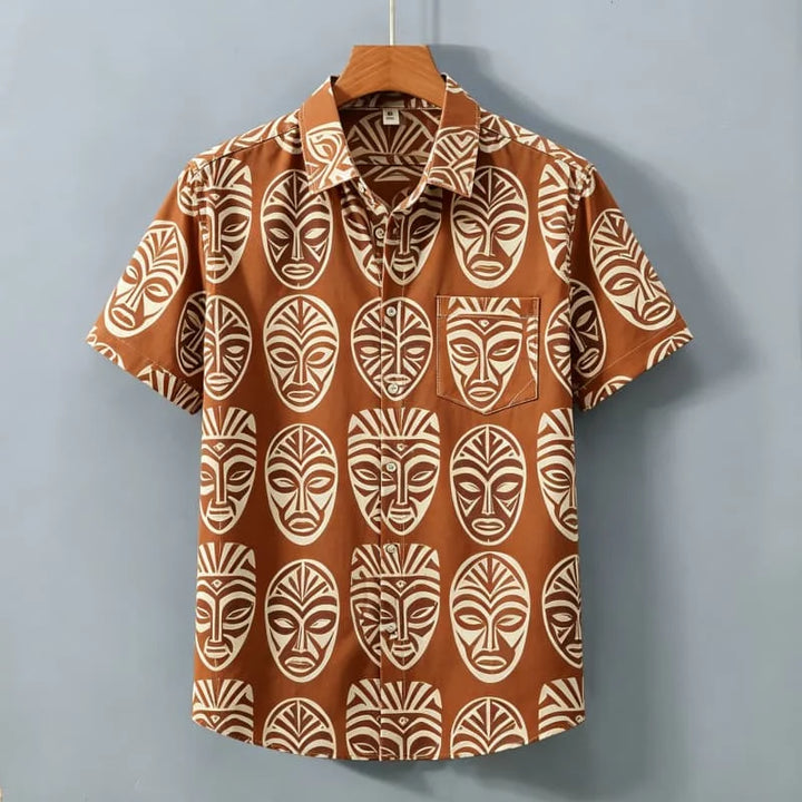 Jacob Tribal Print Shirt