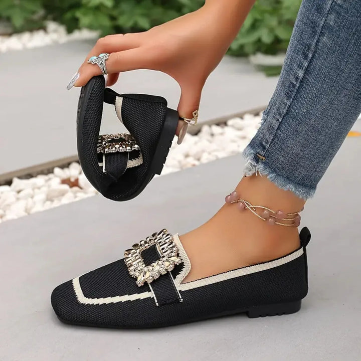Siena Breathable Knit Slip On Loafers
