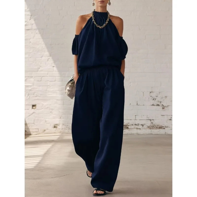 Fely Sleeveless Two Piece Set
