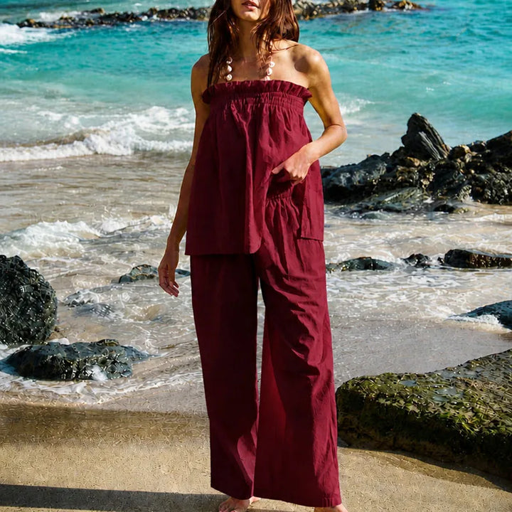Soleia Off Shoulder Co-Ord Set