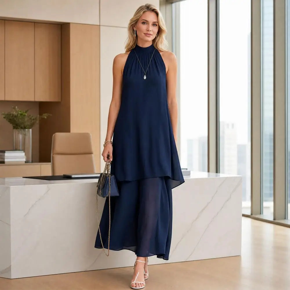 Rosalind Elegant Chiffon Wedding Guest Dress