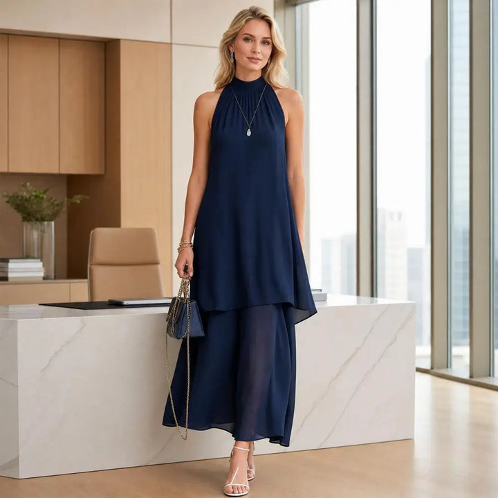 Rosalind Elegant Chiffon Wedding Guest Dress