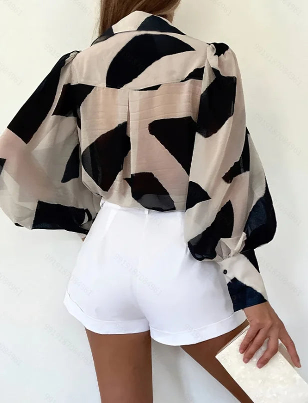 Crystal Casual Statement Shirt