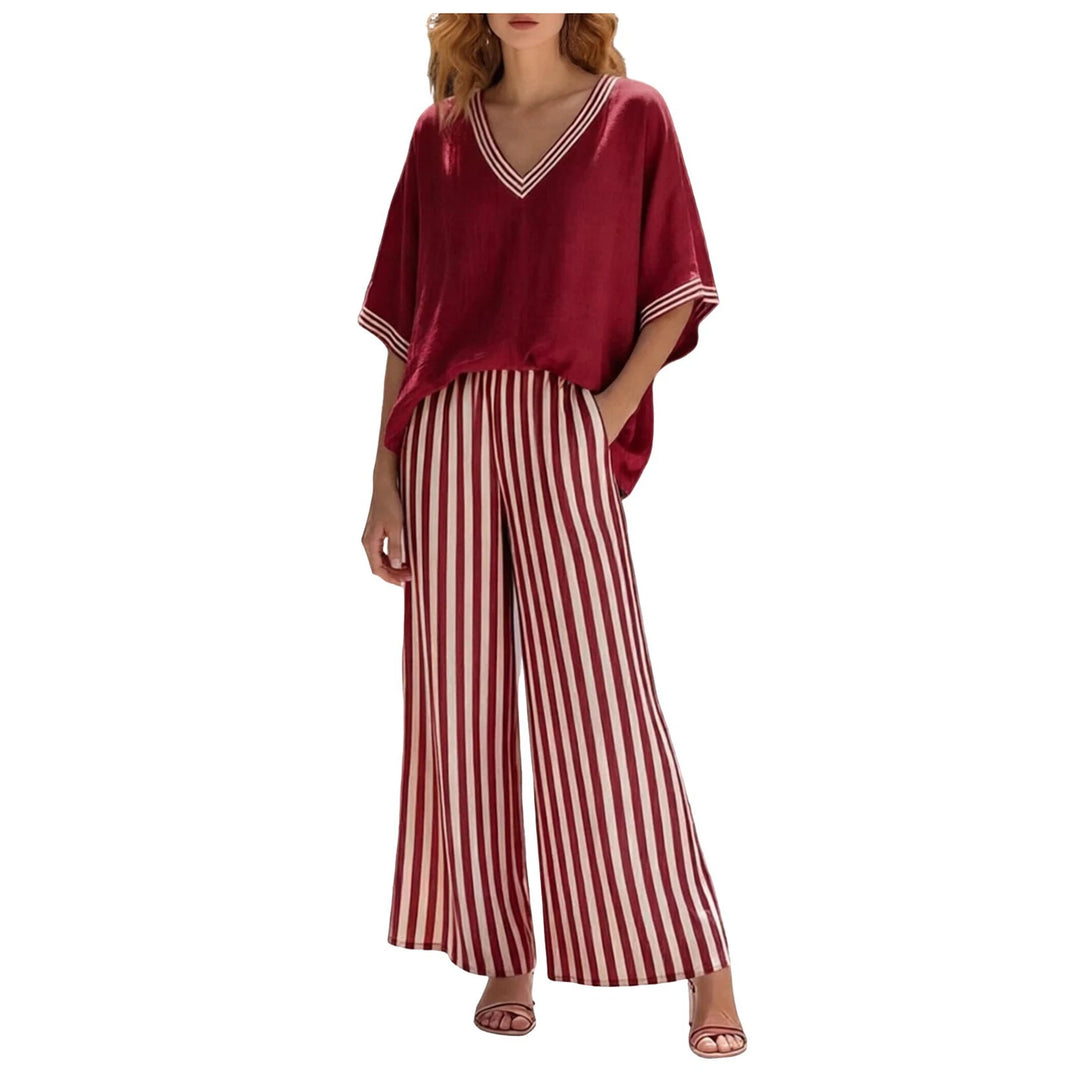 Mila Striped Two Piece Set