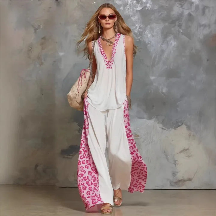 Vanessa Wide Leg Lounge Set