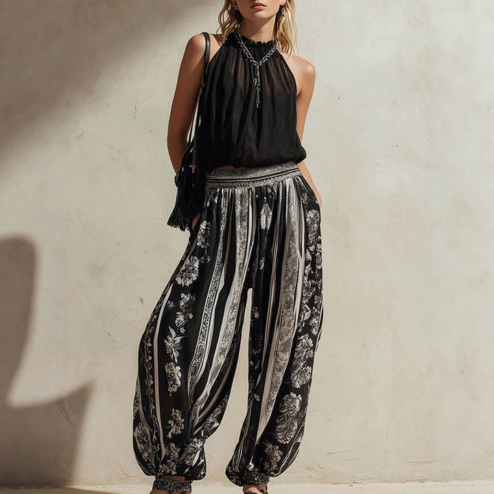 Elodie Printed Wide Leg Set