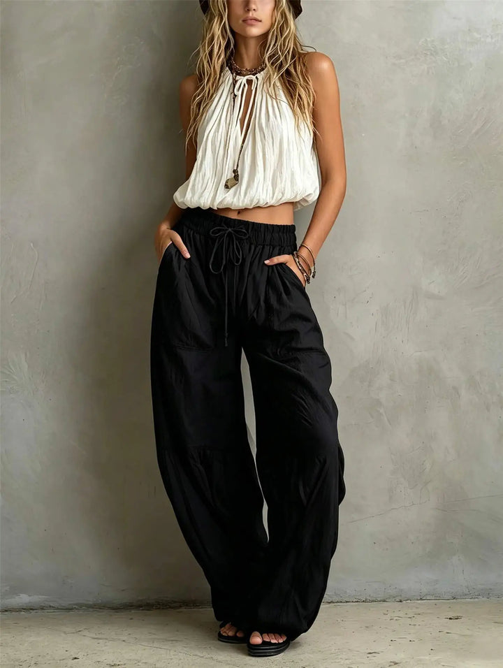 Elara Relaxed Wide-Leg Pants
