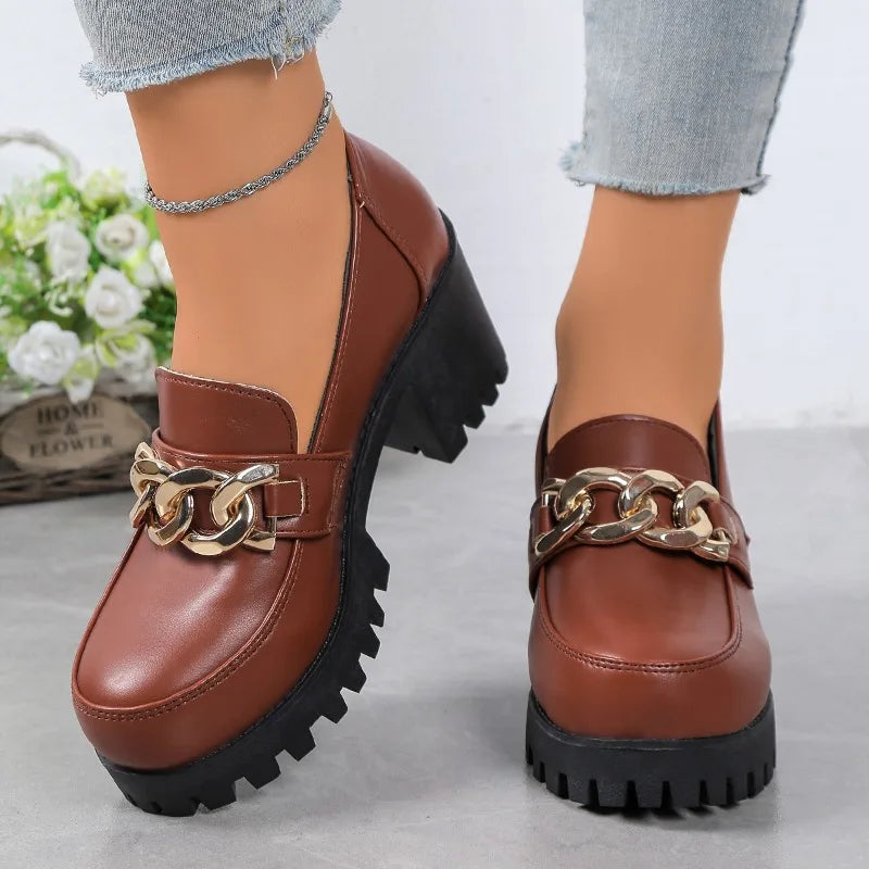 Esme Orthopedic Chain Loafers