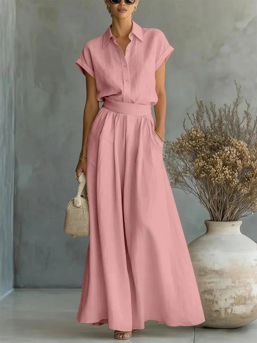 Emily Relaxed Loose Pant Sets
