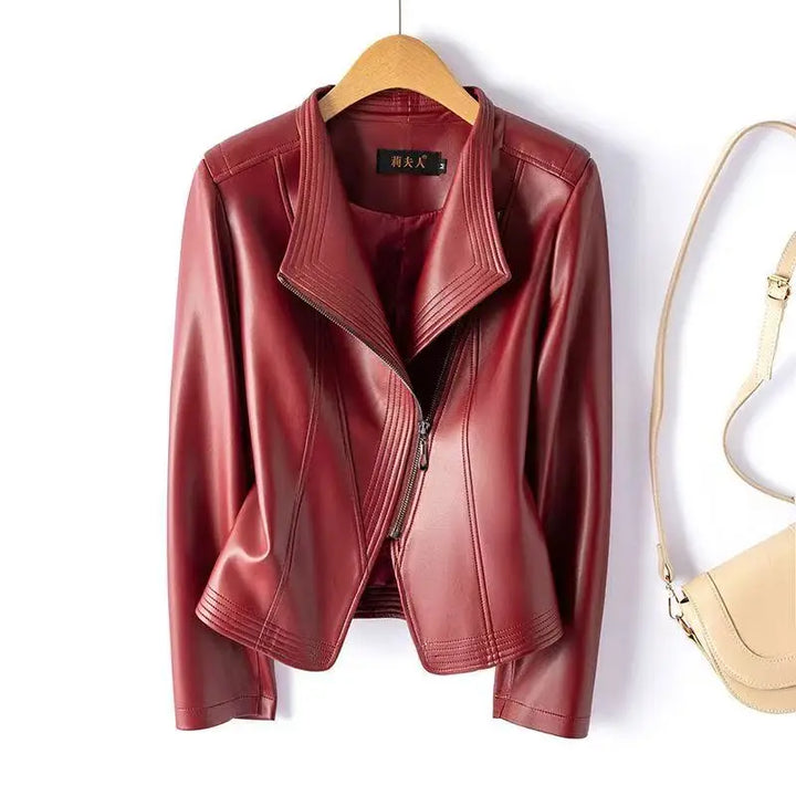 Elowen Sheepskin Moto Jacket