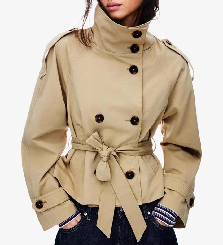 Audrey Short Trench Jacket