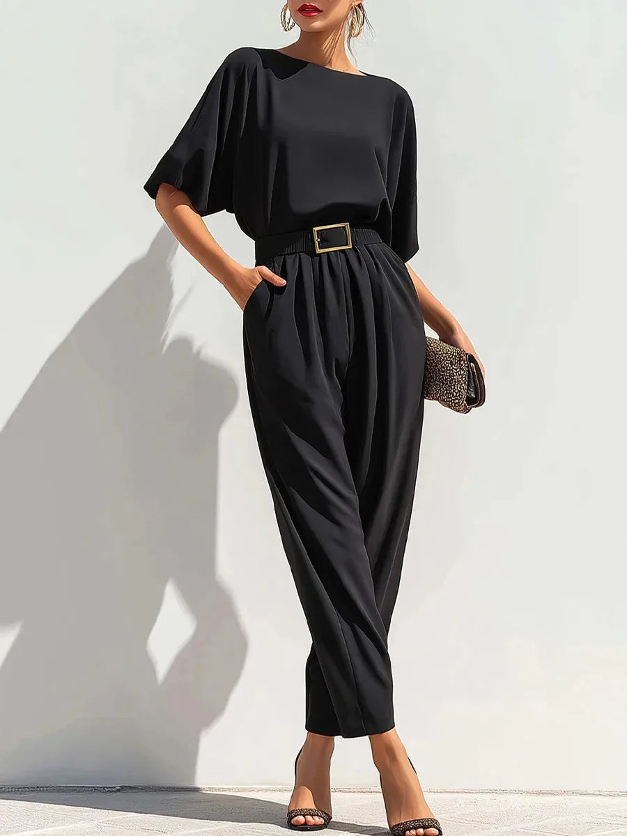 Camille Batwing Sleeve Jumpsuit
