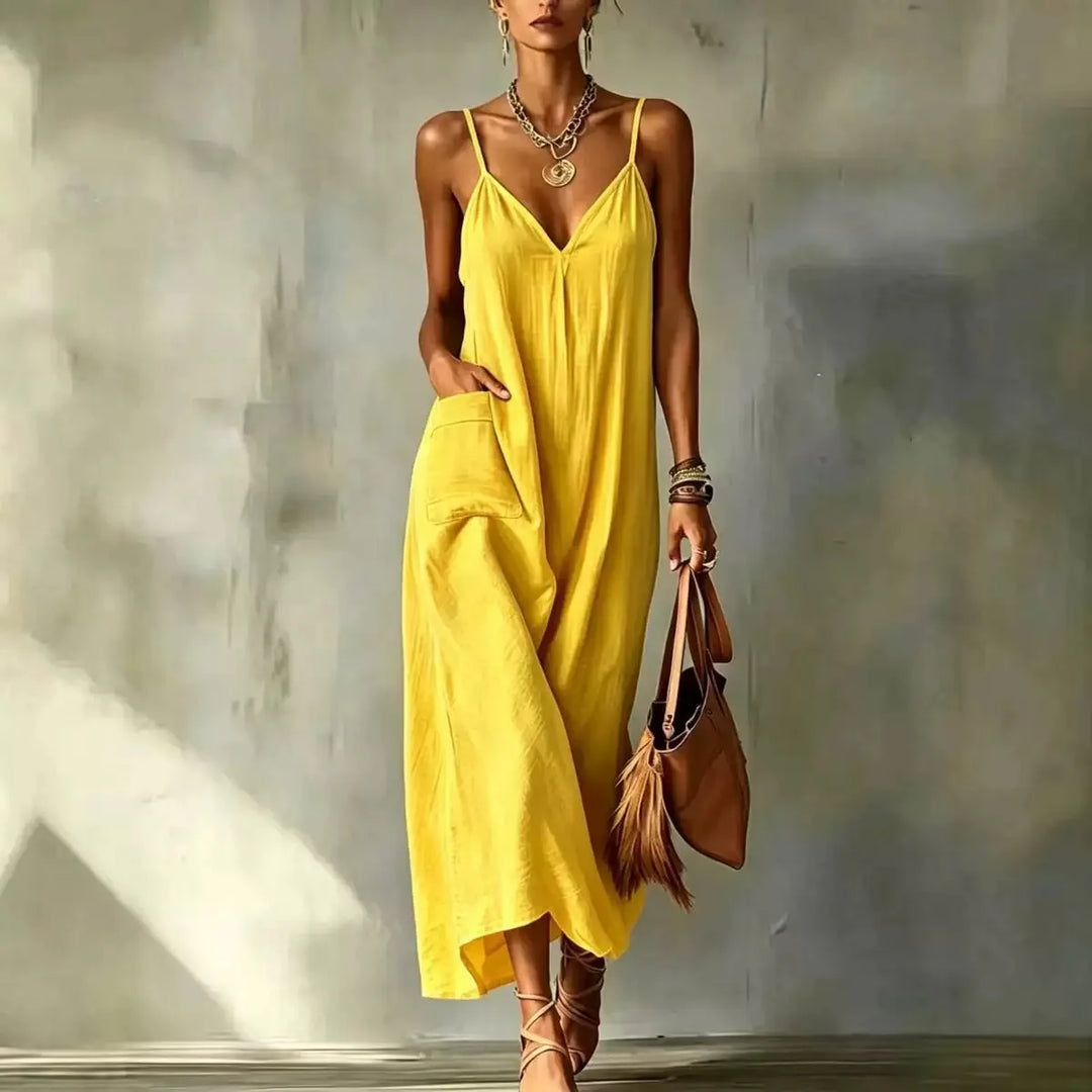 Marlowe Spaghetti Strap Maxi Dress