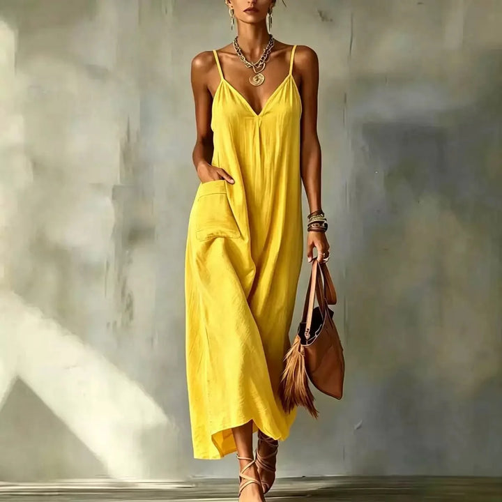 Marlowe Spaghetti Strap Maxi Dress