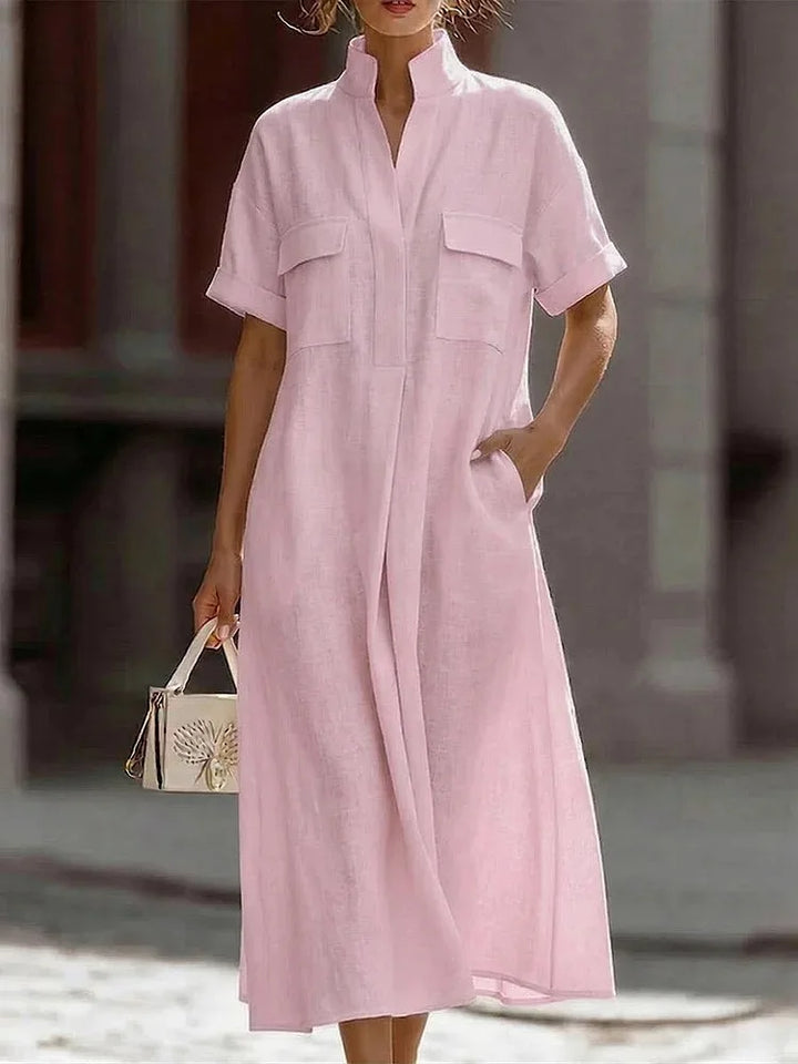 Ivy Loose Shirt Dress