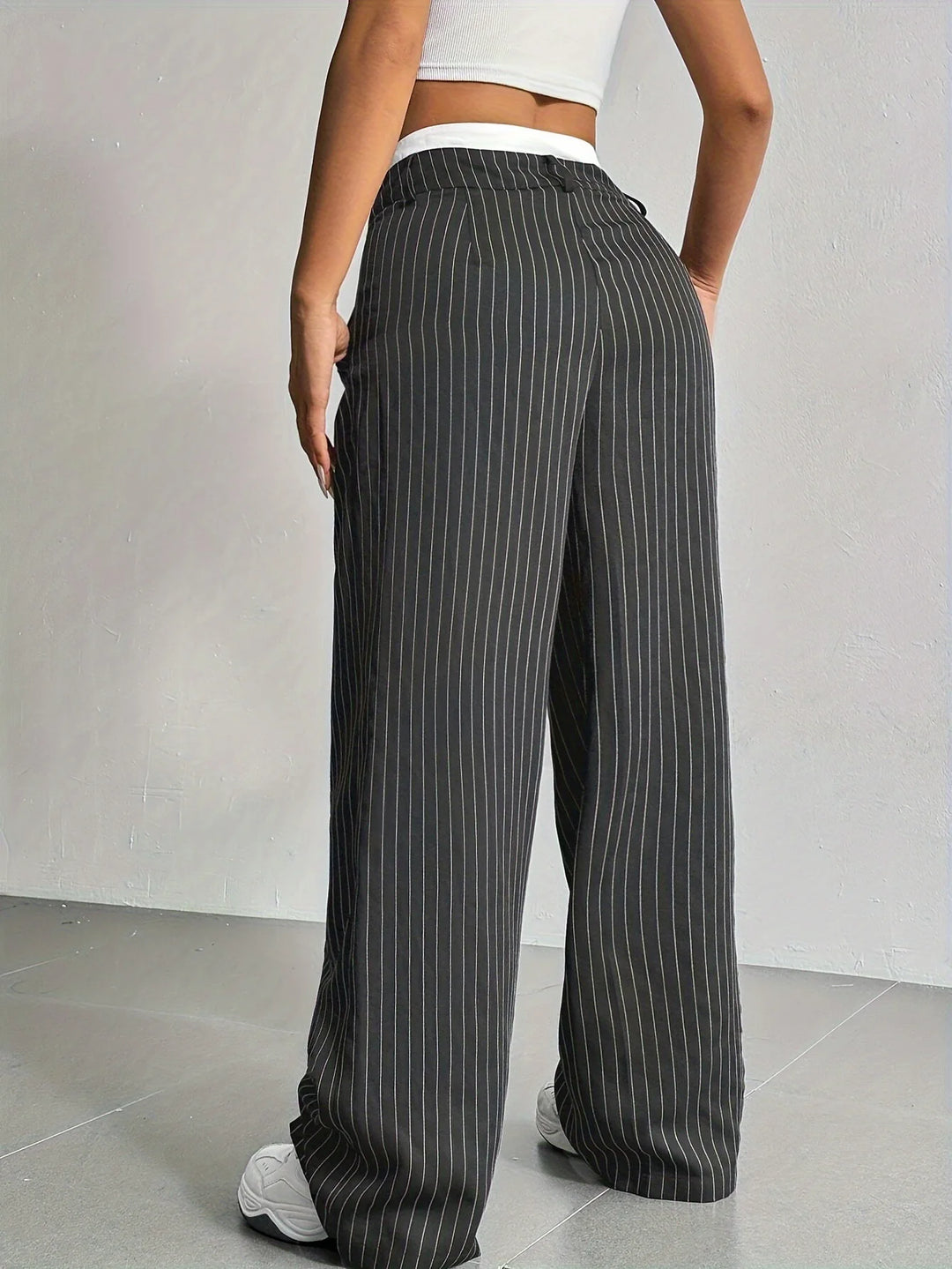 Jolie Classic Striped Pants