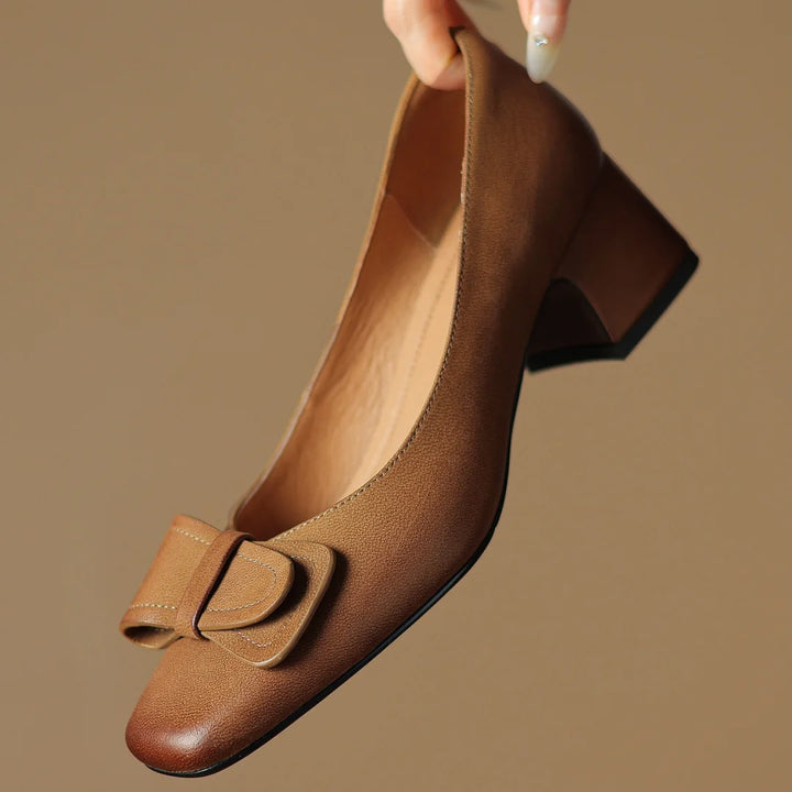 Lydia Block Heel Pumps