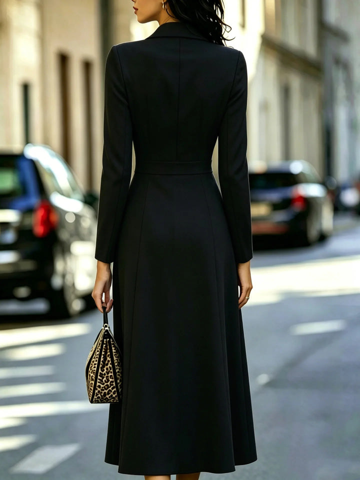Noelle Tailored Blazer Midi Dress