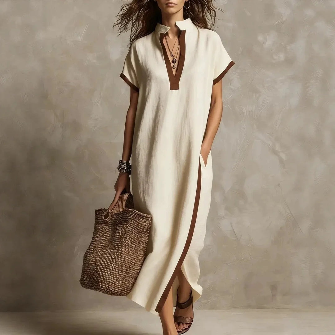 Avery Casual Boho Maxi Dress