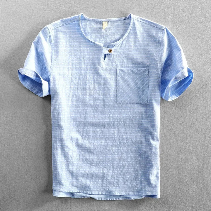 Hafford Cotton Stripe Tee Shirt