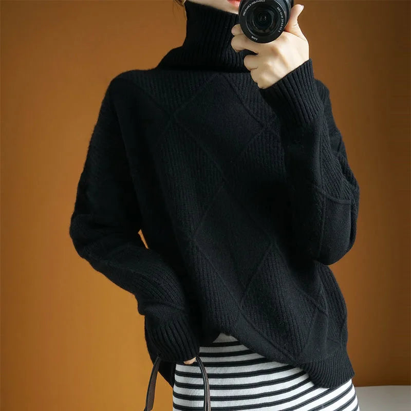 Celine High Neck Sweater