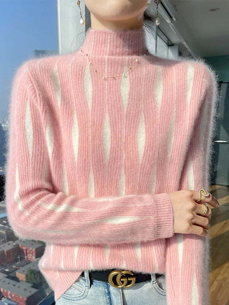 Elodie Mock Neck Sweater