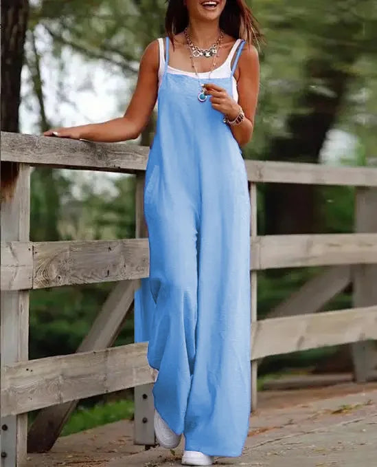 Gisselle Relaxed Wide Leg Jumpsuit