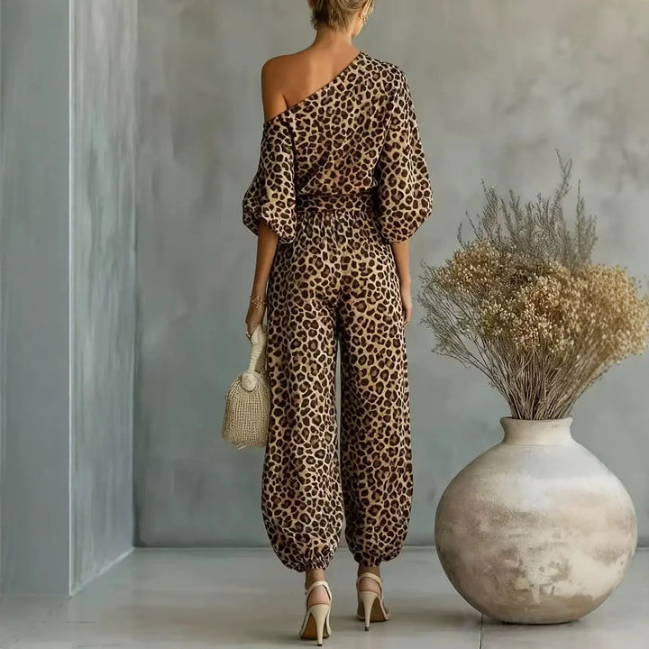 Stephanie One Shoulder Trouser Set