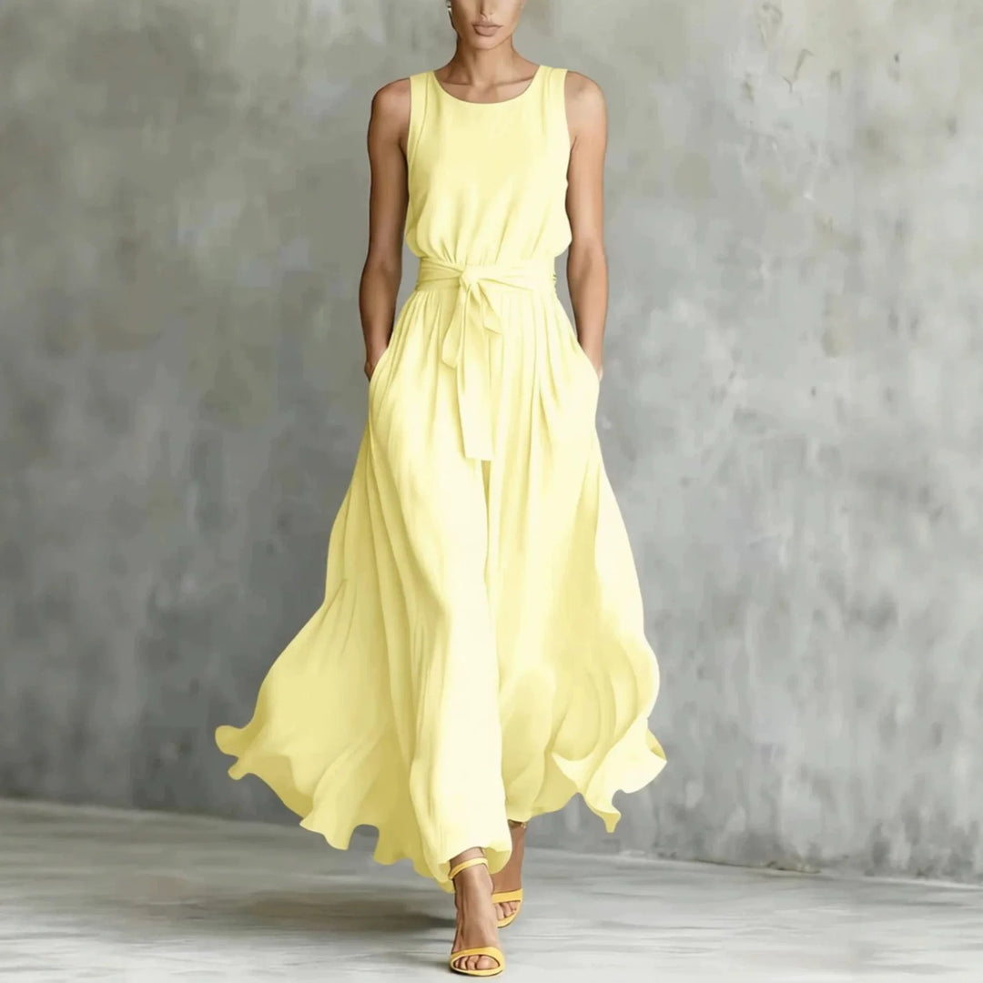Milla Elegant Pocket Maxi Dress