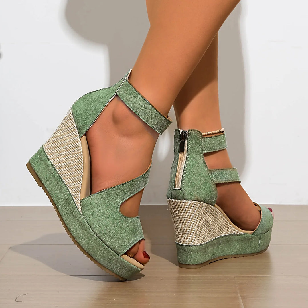 Andrea Orthopedic Wedge Sandals