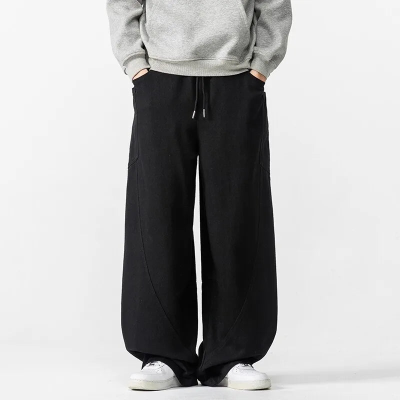 Archer Relaxed Wide Leg Trousers