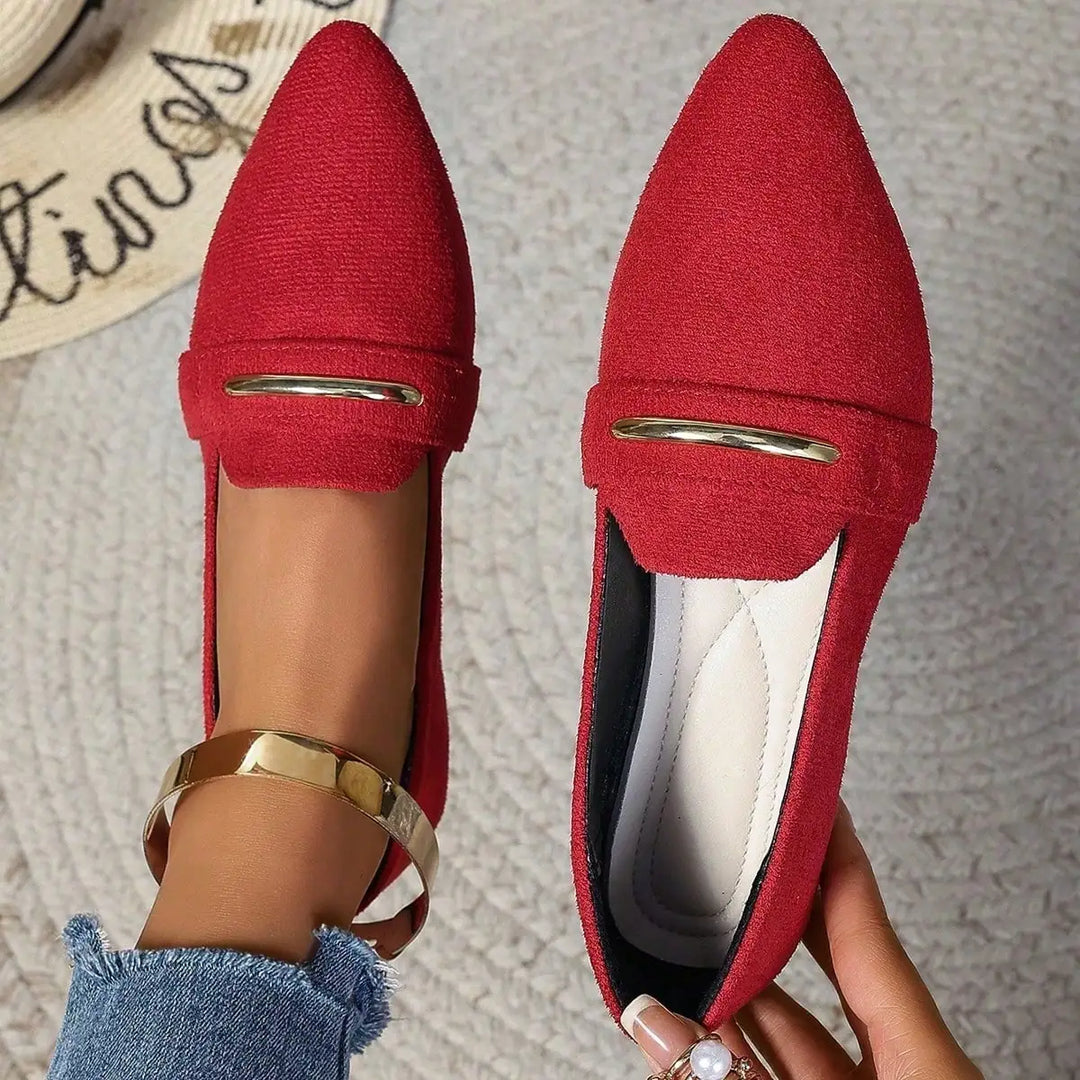 Amber Orthopedic Pointed Loafers